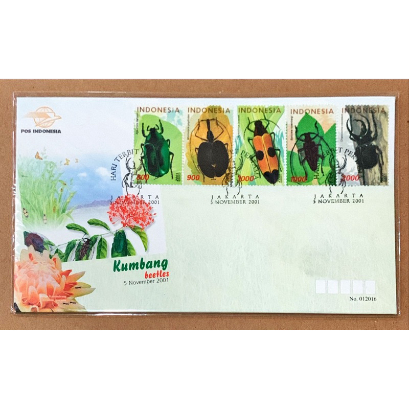 

PRANGKO INDONESIA 2001 SHP K U M B A N G MINT.