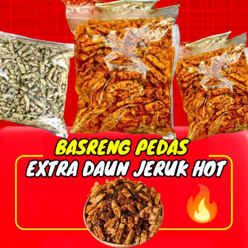 

BASRENG PEDAS DAUN JERUK 1 KG EXTRA DAUN JERUK