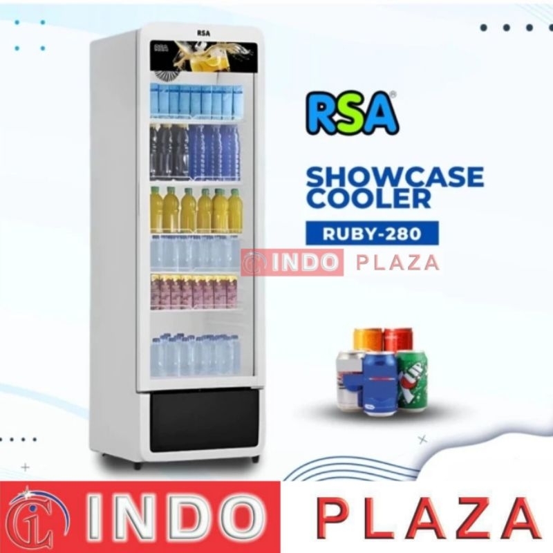 SHOWCASE RSA 5 RAK 280 Liter RSA RUBY-280