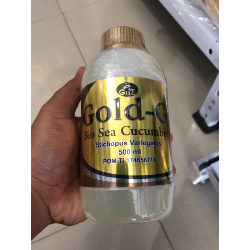 

Gold-G Jelly Gamat Original 500/320/100grm
