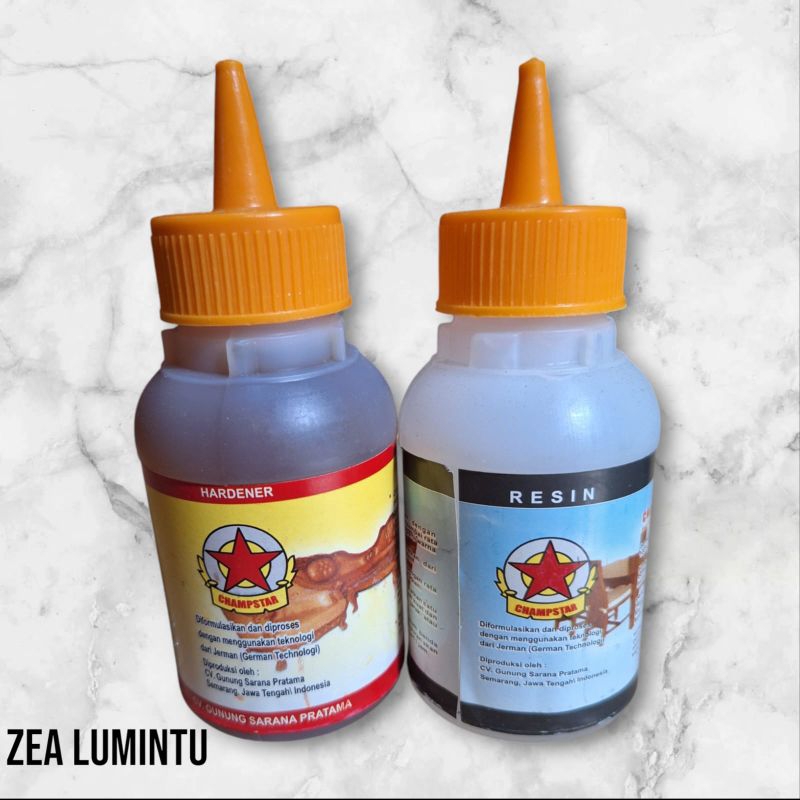 LEM EPOXY BINTANG PPO 1/4KG LEM KAYU LEM SUPER KUAT LEM SERBAGUNA
