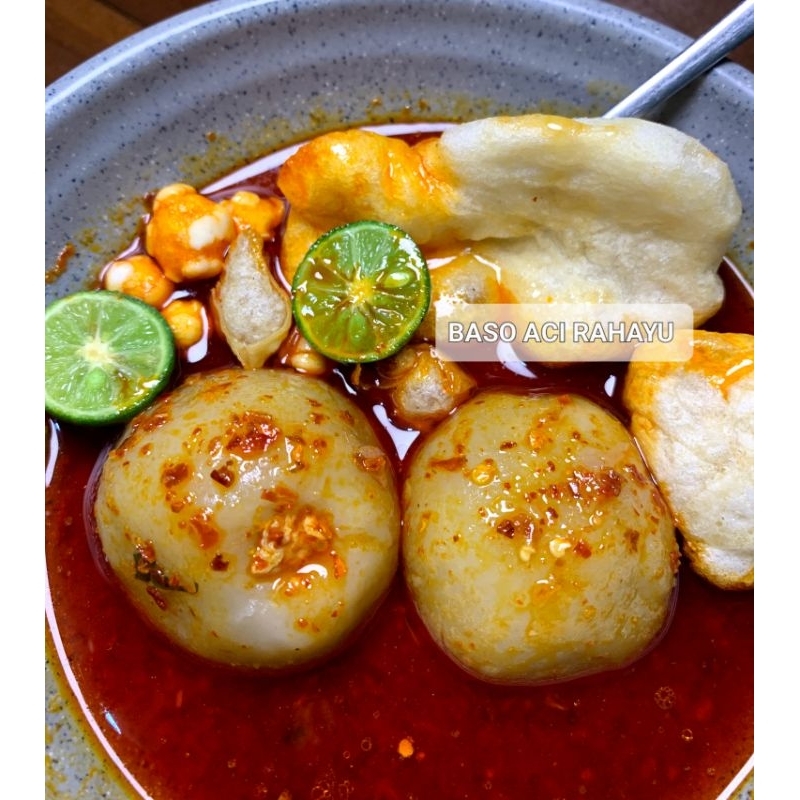 

BASO ACI ISI DAGING CINCANG JUMBO 2 BUTIR SPESIAL BANGET