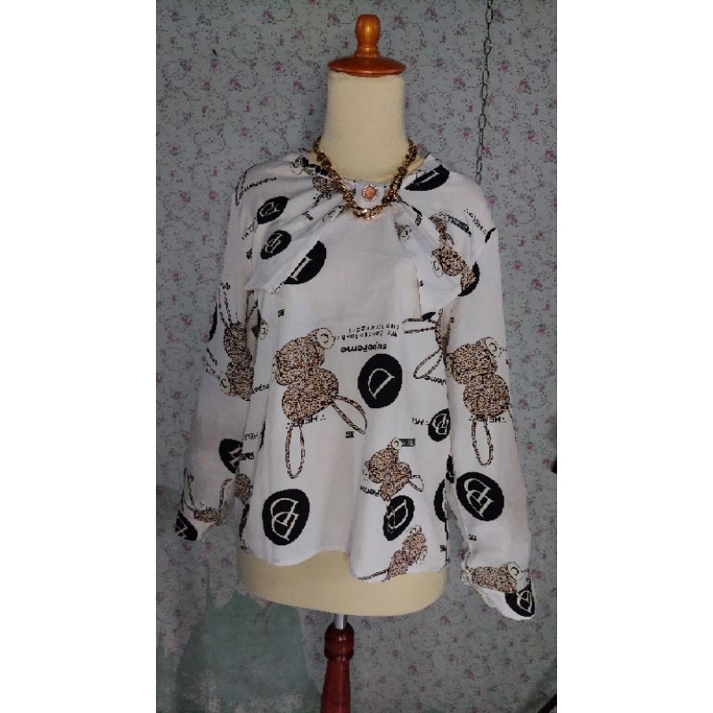 Blouse vintage kelinci