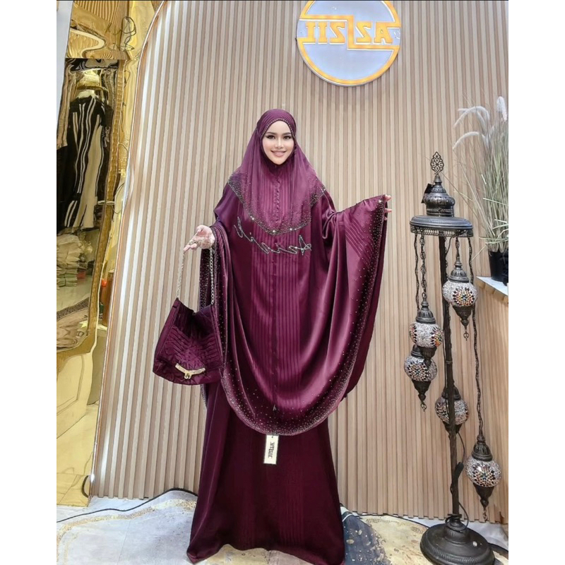 Mukenah Sultan Swaro by Azizil//Mukenah Azizil Premium