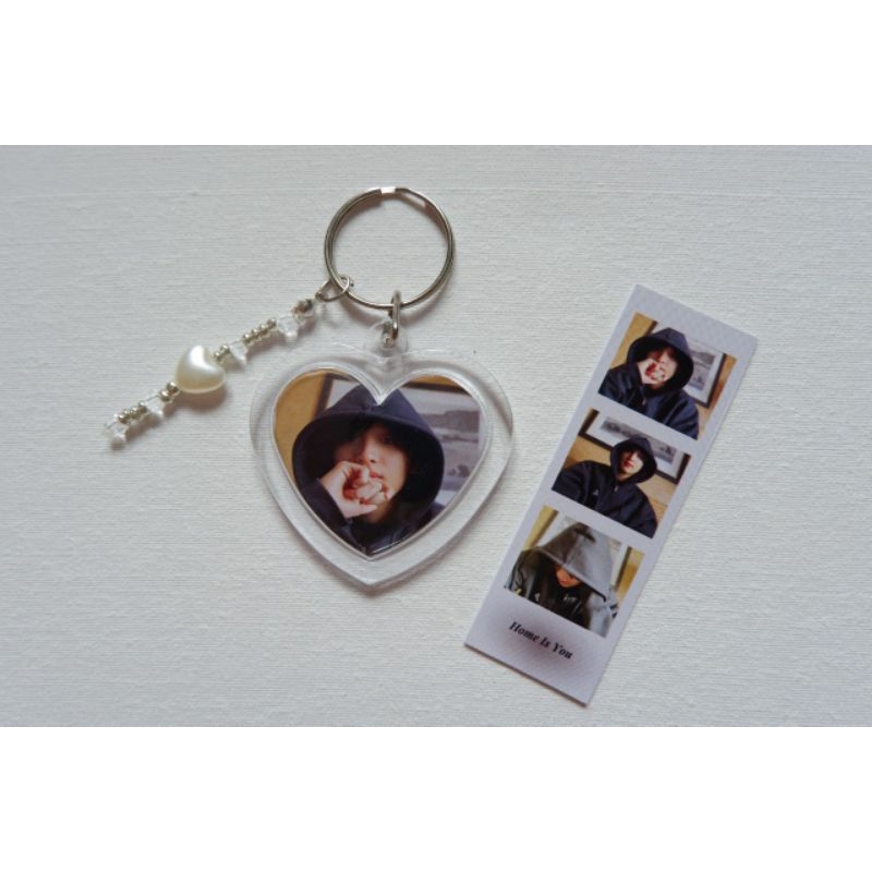 Keychain akrilik | gantungan kunci Haechan, Mark Lee, Jaehyun| frame love | keychain kpop