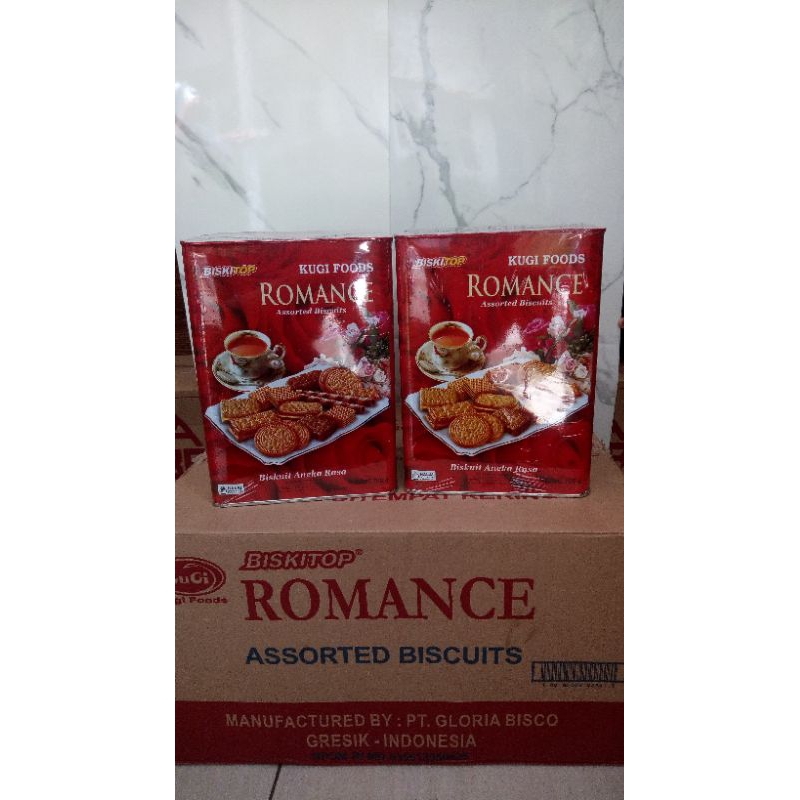 

Biskitop kugi foods Romance assorted biscuit/Romance biskuit(pengambilan banyak bisa chat)