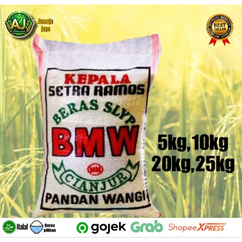 

Beras BMW kualitas premium 25kg,20kg,10kg,5kg