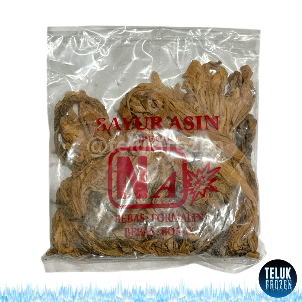 

sayur asin special NA kering 100% halal enak sawi asin mei chai kaan ham choi kon kan choy coi merk moi