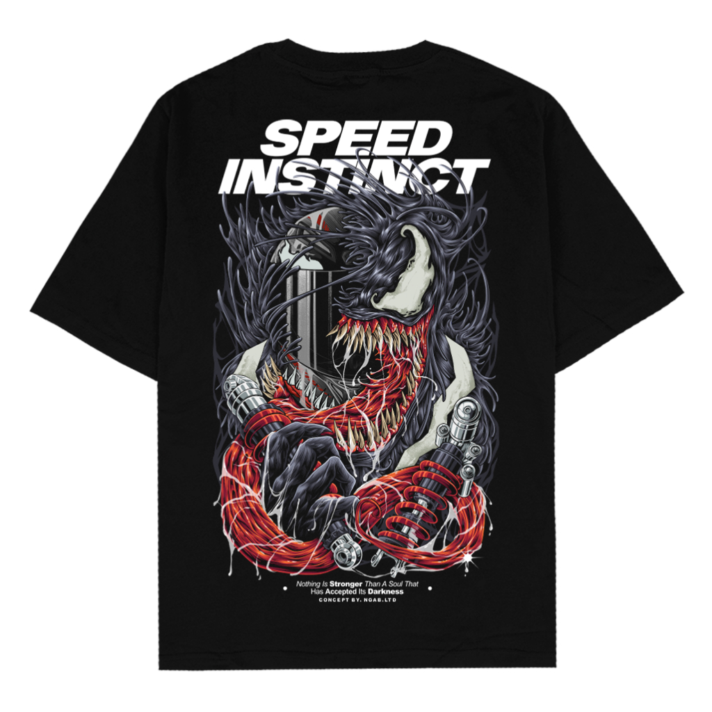 [ORI] Ngab Kaos Baju Distro Limited Edition Speed Instinct NB199 Unisex Pria Wanita Cotton Combed 24