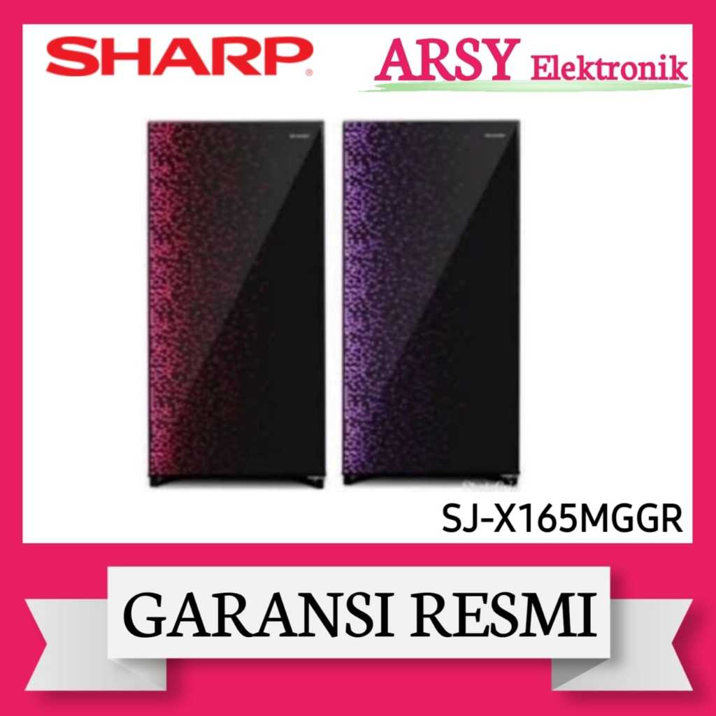 KULKAS SHARP 1PINTU SJ-X165MG/SHARP KULKAS 1PINTU SJ-X165MG GARANSI RESMI