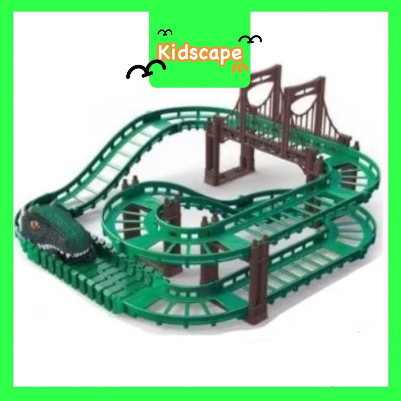 Kidscape - Mainan Mobil Anak Dino Track - Mainan Mobil Dinosaurus - Mainan Mobil Dino Car Kids Toys