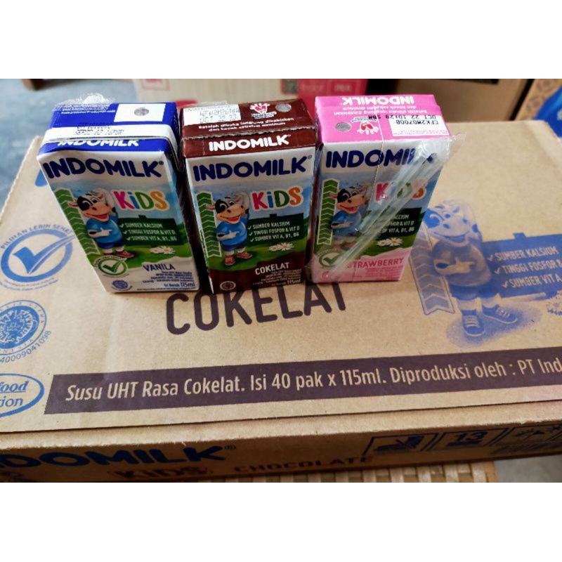 

susu ultramilk cokelat strawberry