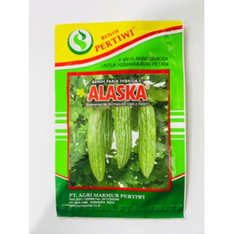 Benih Pare/Paria ALASKA F1 Benih Pertiwi 10g