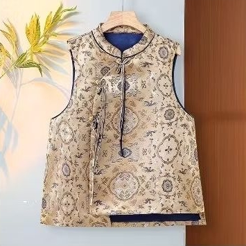 [PRELOVED] Vevre Cheongsam Qipao Gold