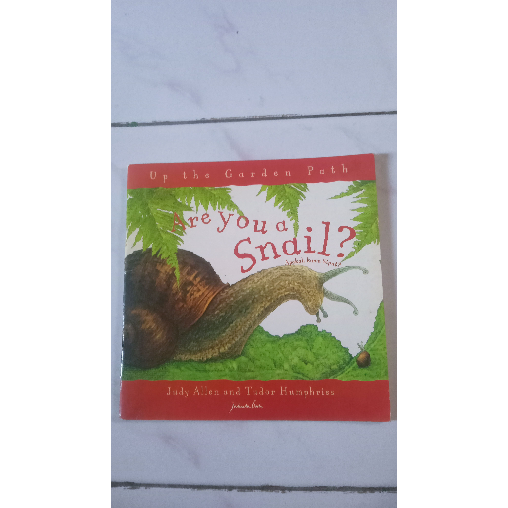 Apakah Kamu Siput? Judy Allen - Tudor Humphries