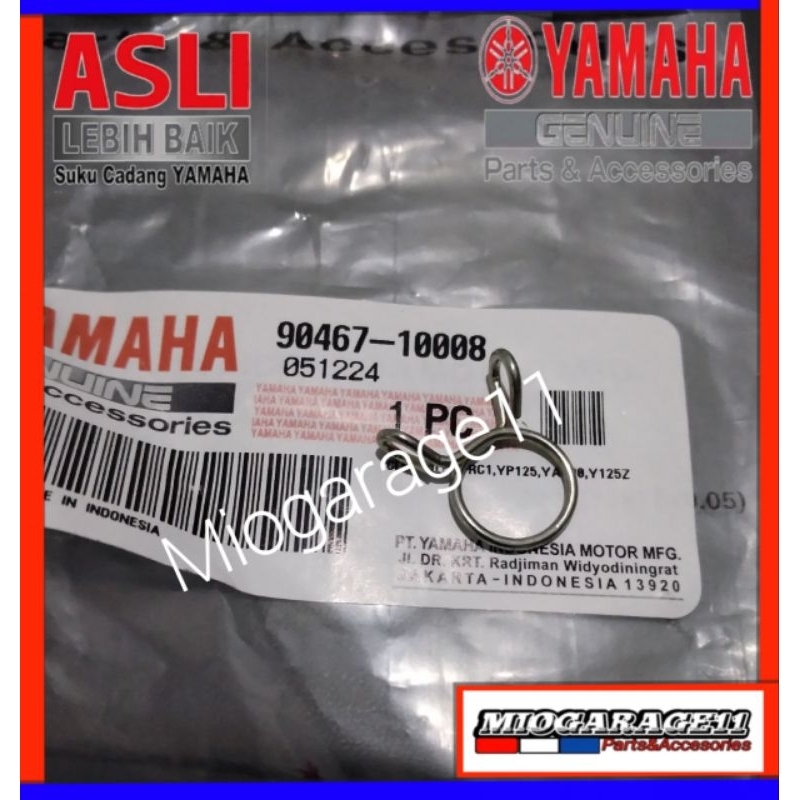 Klip Clip Selang Bensin Pendek Tangky Tangki Bensin Mio Soul Fino Karbu 90467-10008