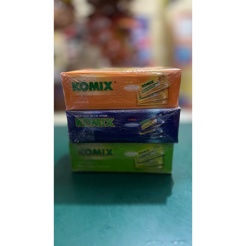 

Komix Sachet Box @7ml