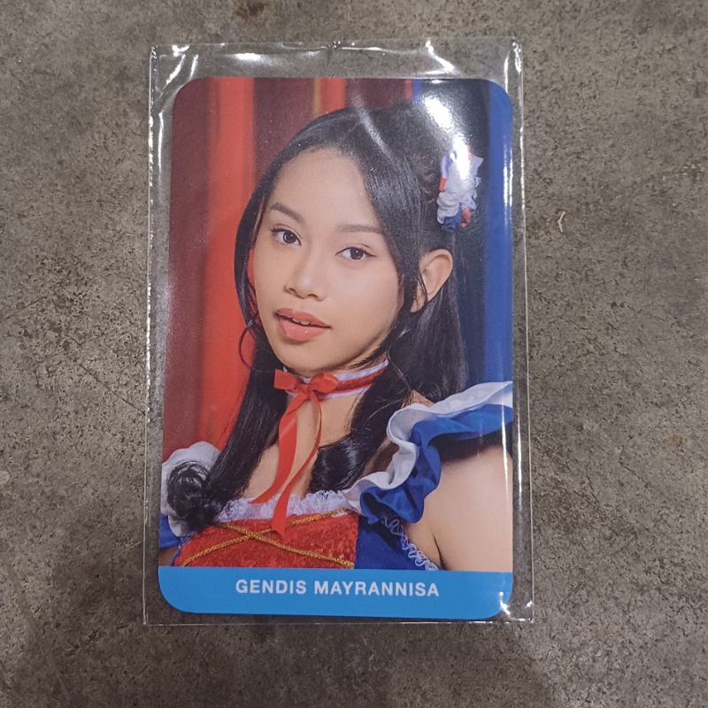 Photocard Meet and Greet Gendis JKT48