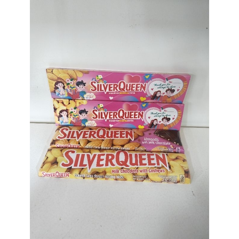 

silverqueen isi 2 (mix rasa cashew&almond) 55gr