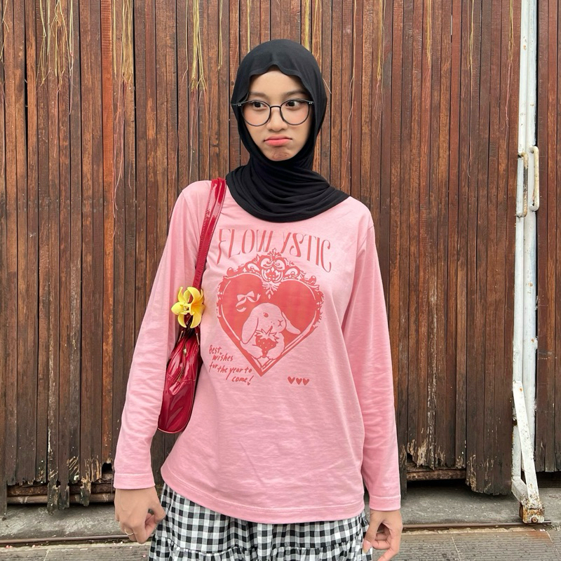 T-Shirt Rabbit Cute  Flowystic