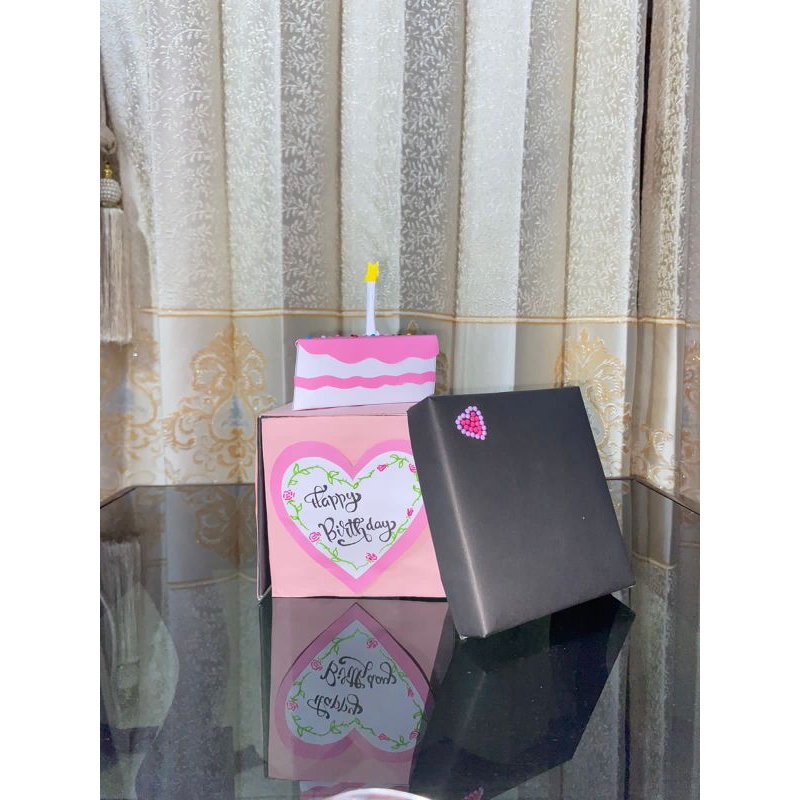 

Gift kotak kue ulangtahun 6×6