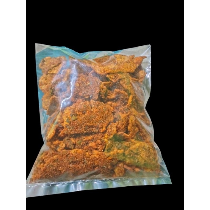 

kripik tempe pedas daun jeruk