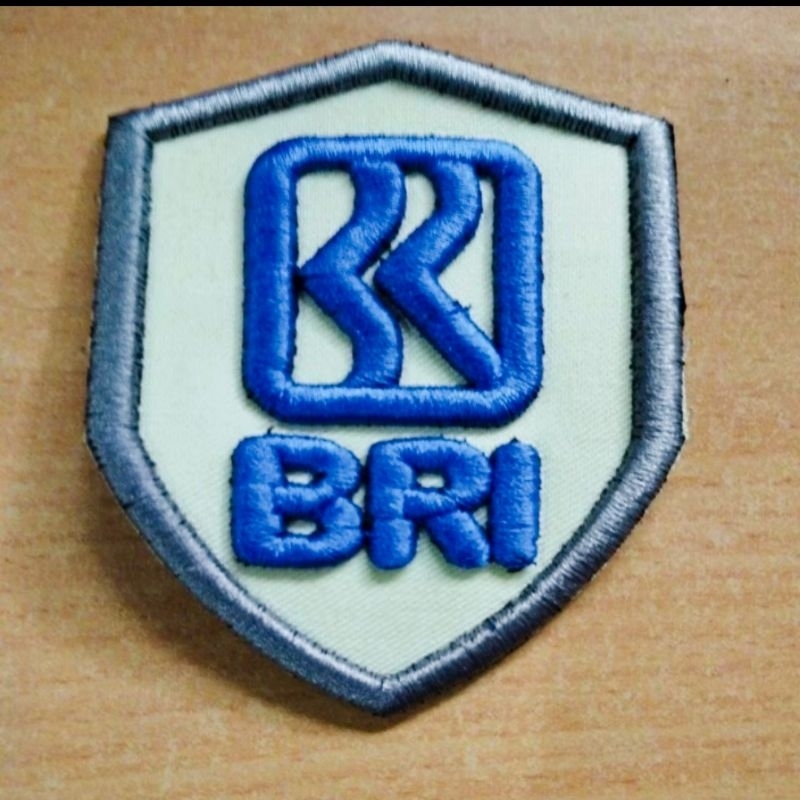 BORDIR ATRIBUT SATPAM LOGO BRI TERBARU