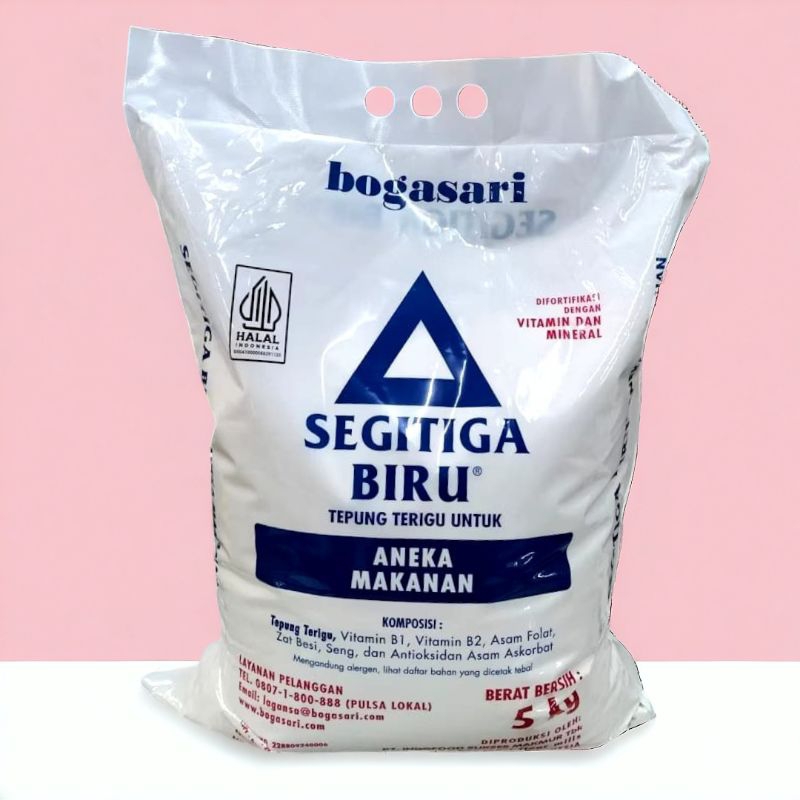 

TEPUNG TERIGU SEGITIGA BIRU 5 KG