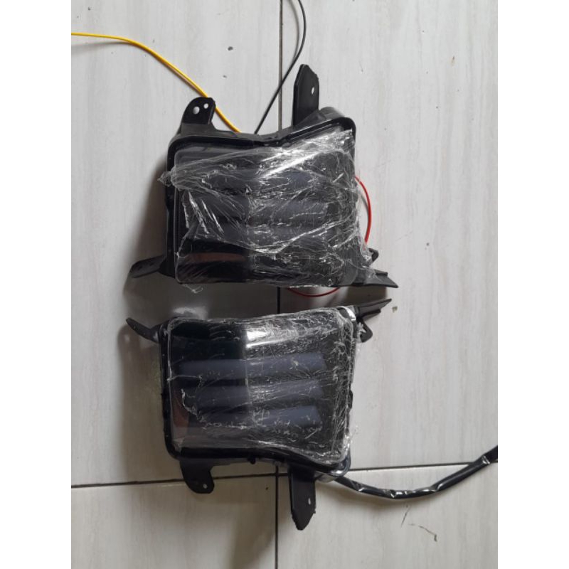 sein nmax old variasi sein kuning senja merah