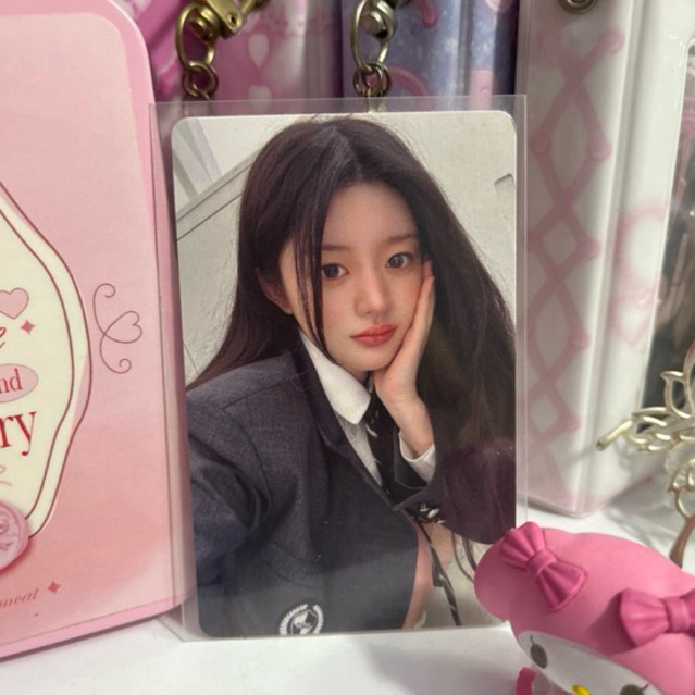 pc illit minju weverse videocall event wv vce super real me official photocard