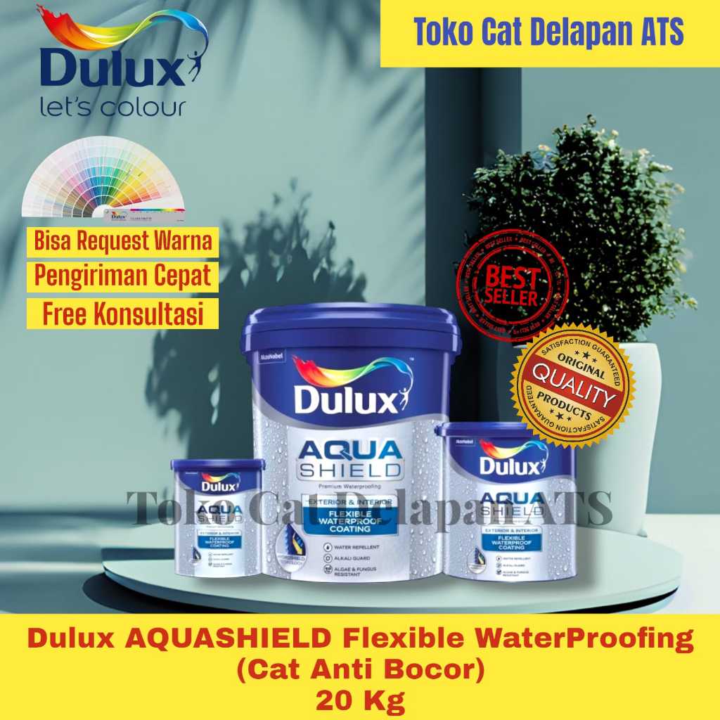 Cat Tembok Dulux Aquashield Waterproofing 20 KG, Cat Anti Bocor