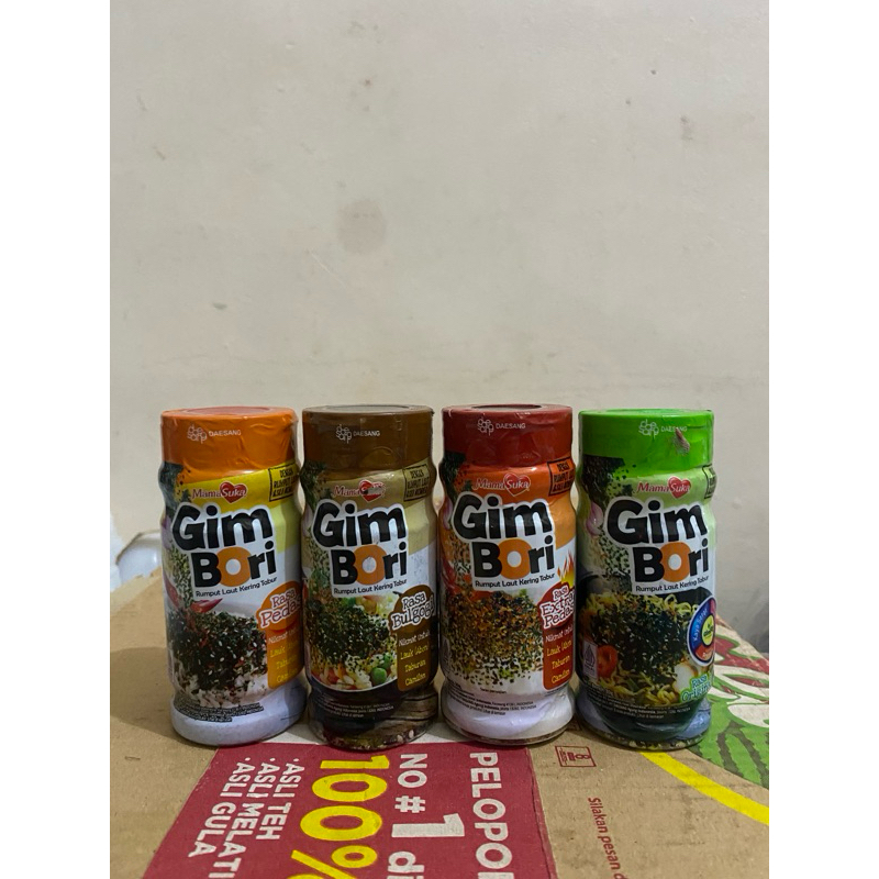 

Mamasuka Gim Bori Nori Tabur 30gr Original/pedas/ekstra pedas/bulgogi