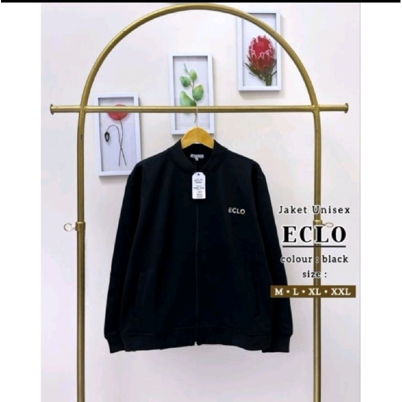 ECLO Jaket Prua Unisex XXL Hitam