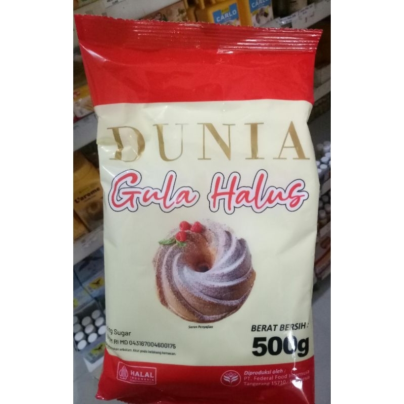 

DUNIA GULA HALUS 500GR