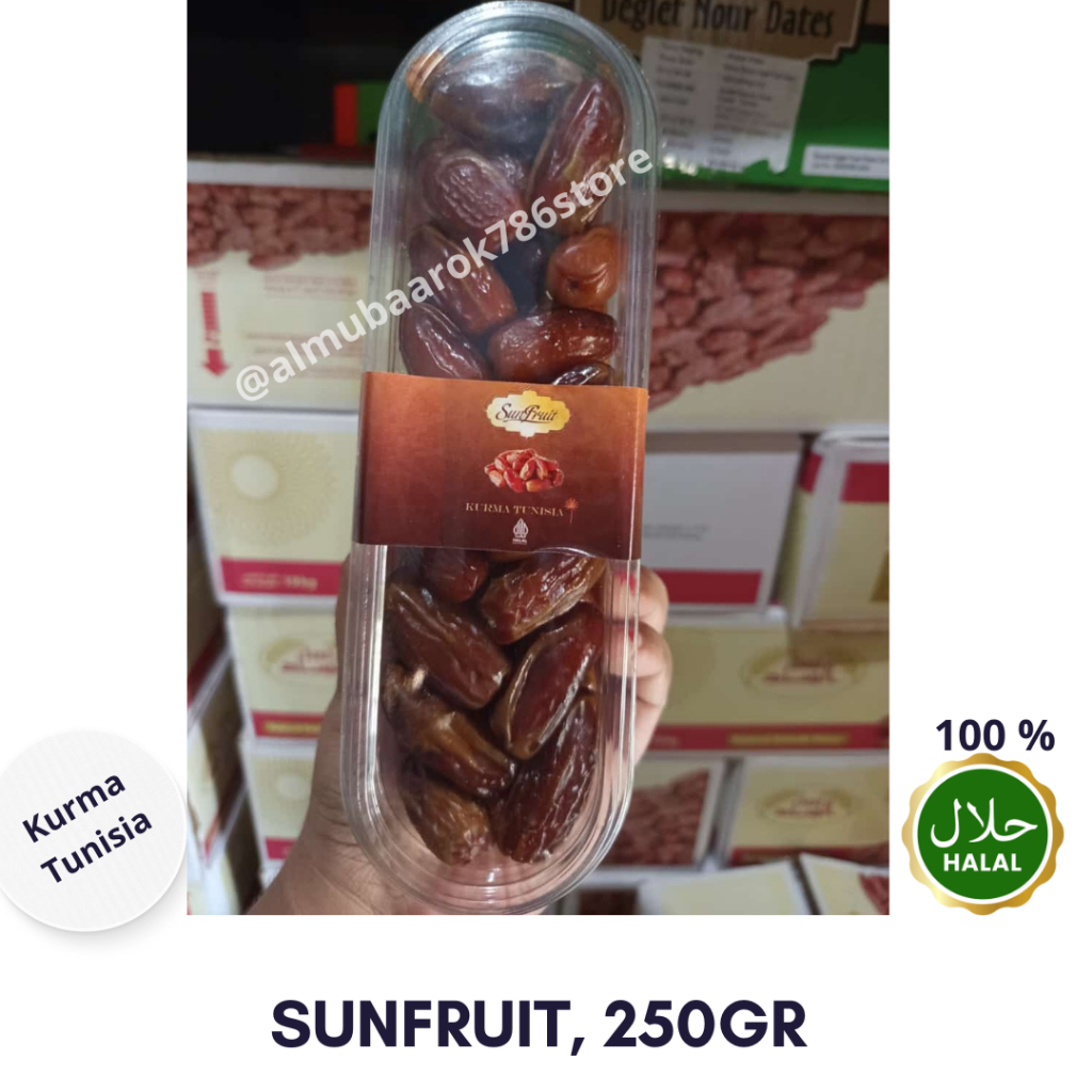 

Kurma Sunfruit Madu 250gr Non Tangkai
