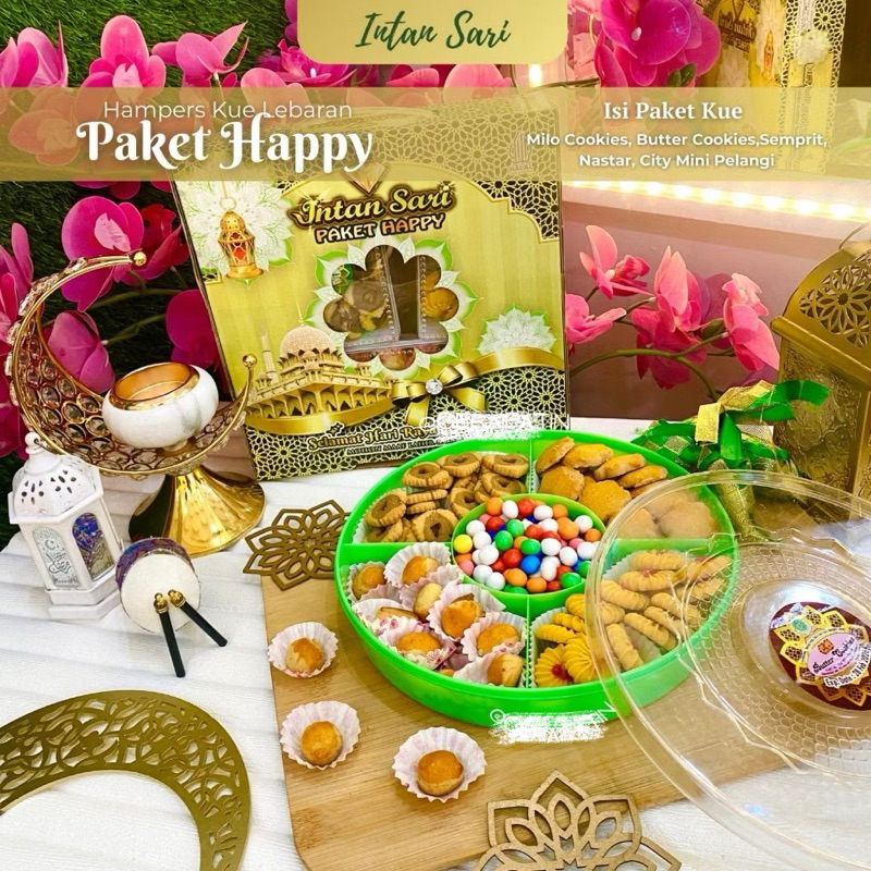 

HAMPERS KUE LEBARAN/IDUL FITRI - PAKET HAPPY INTAN SARI
