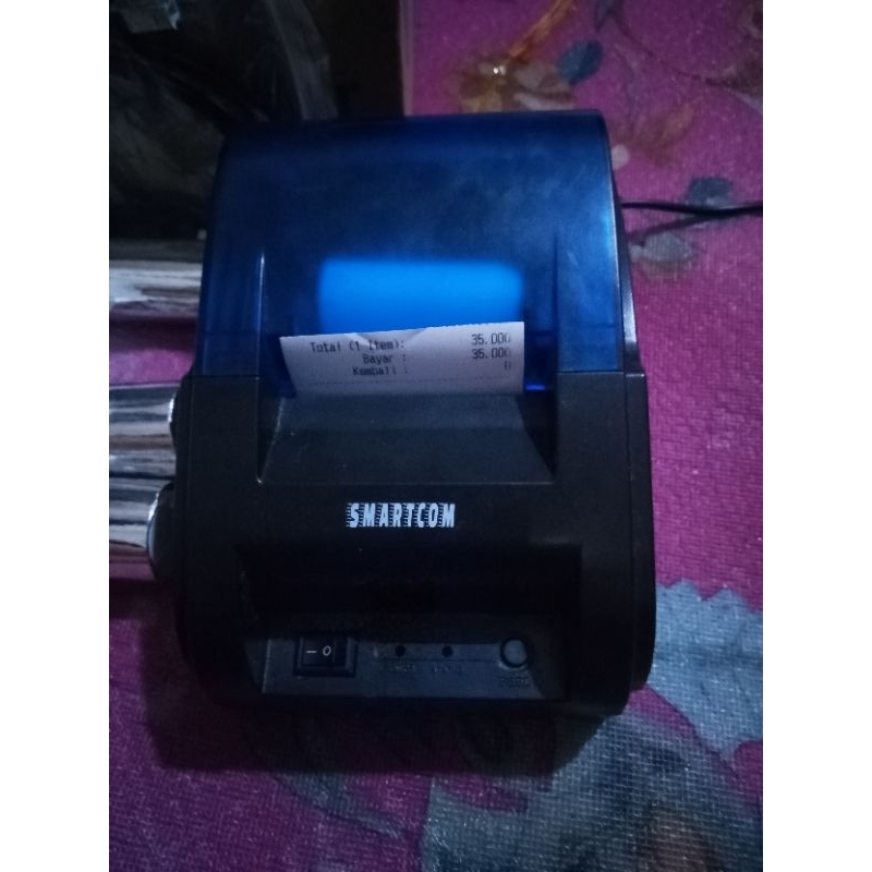 Printer termal Blutut/Usb 58mm Cetak Setruk belanja