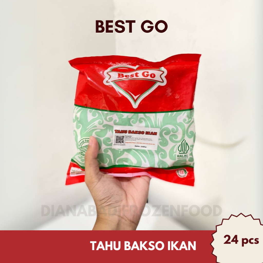 

BEST GO Tahu Bakso Ikan Isi 24
