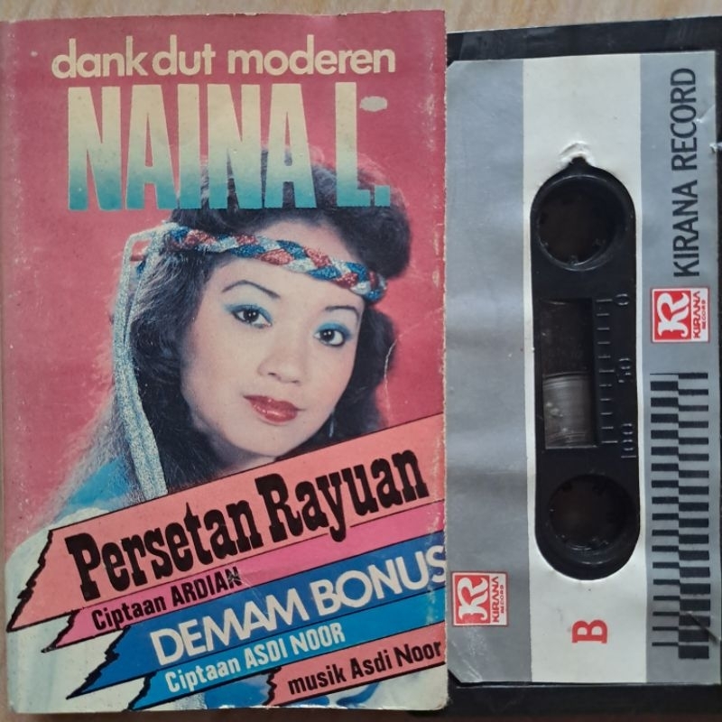 Kaset Dangdut Naina Lucy Album Demam Bonus