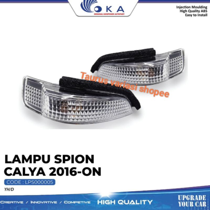 Lampu Spion Mobil Calya/Sigra 2016-on/Yaris Model Original