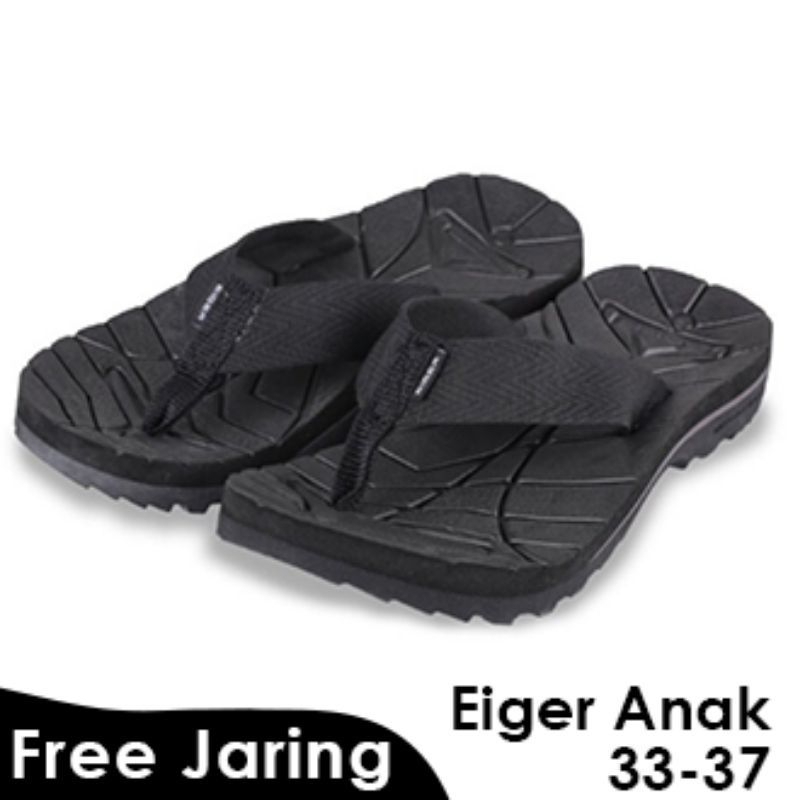 Sandal jepit gunung anak pria wanita sendal jepit gunung anak sandal hitam jepit gunung