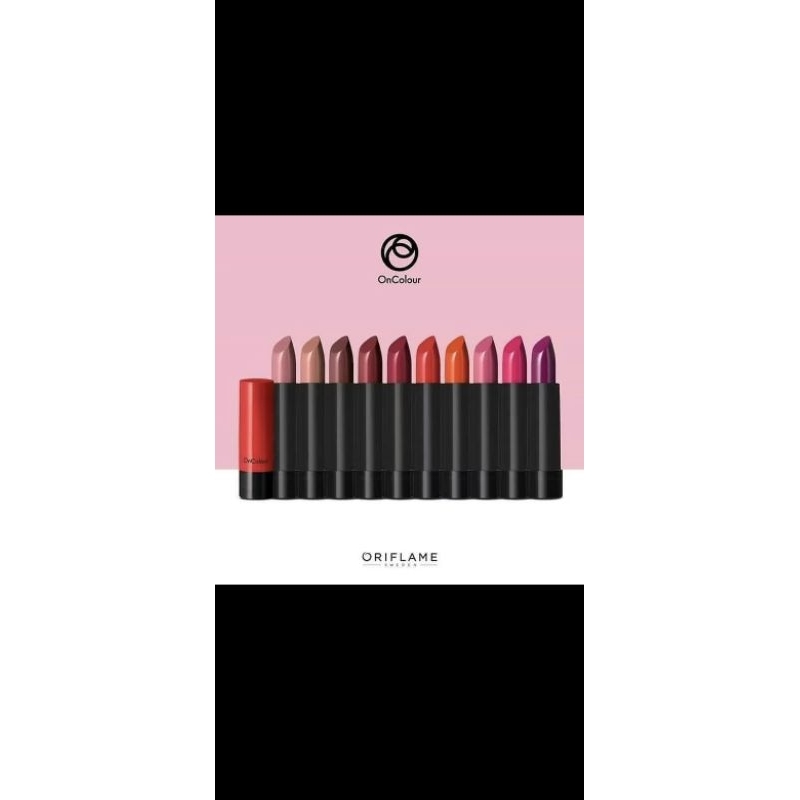 lipstik on colour oriflame