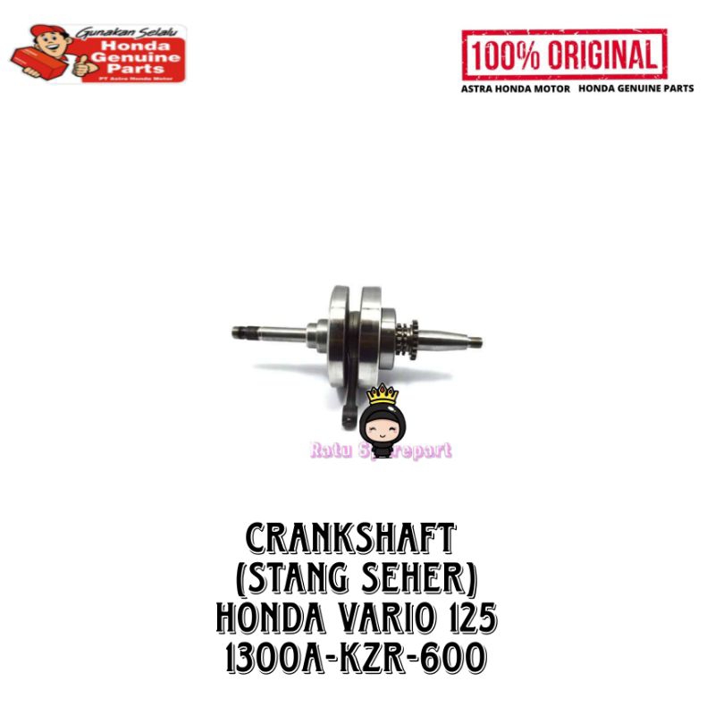 Crankshaft (Stang Seher/Kruk As) Honda Vario 125 Original - 1300AKZR6000 - Crankshaft Vario 125 Old 