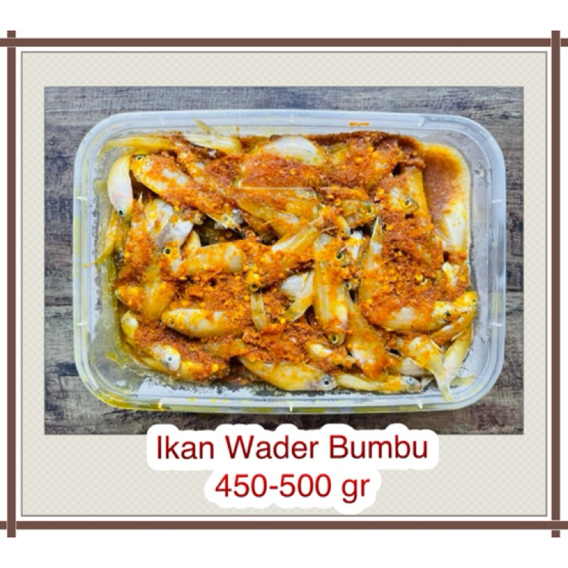 

Ikan Wader Bumbu 450 gr - Baby Fish - digoreng kriuk kriuk