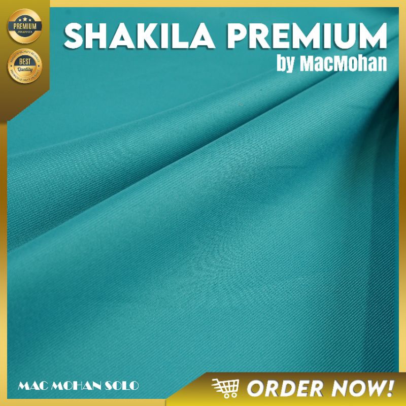 {Re-Stock} Kain Shakila Twill Premium Per 0.5m Termurah di Shopee Shakila Syakila Torino Serat Diago