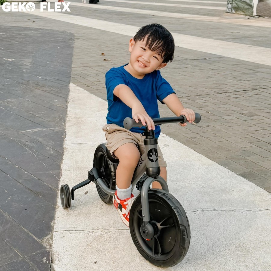 [BEST PRODUCT] Geko Flex 6in1 Balance Bike - Sepeda Keseimbangan Anak Multifungsi Push Bike Usia 2 -