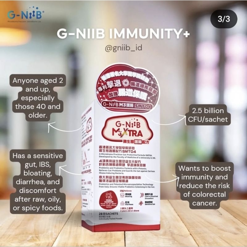 

(READY) G-NiiB M3xtra SMT04 Probiotic Drink
