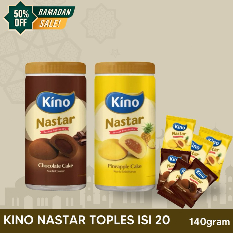 

KINO NASTAR TOPLES 140gr Isi 20 Pcs - Nanas, Cokelat cokat