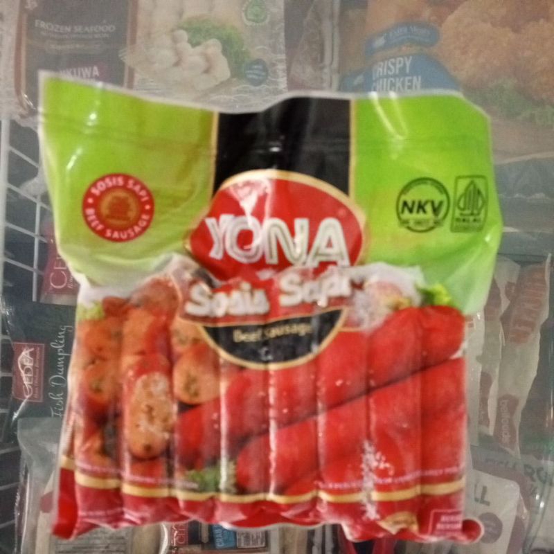 

Yona sosis sapi 450 gram