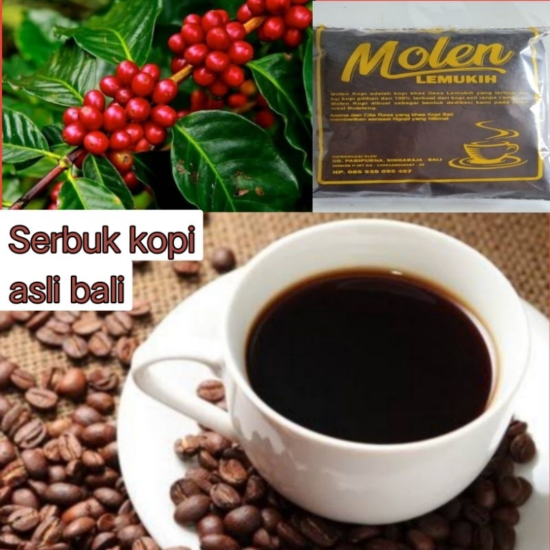 

serbuk kopi bali 100% asli,murni tanpa campuran